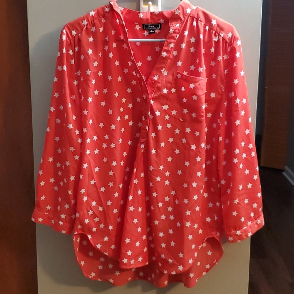 Star patterned tunic